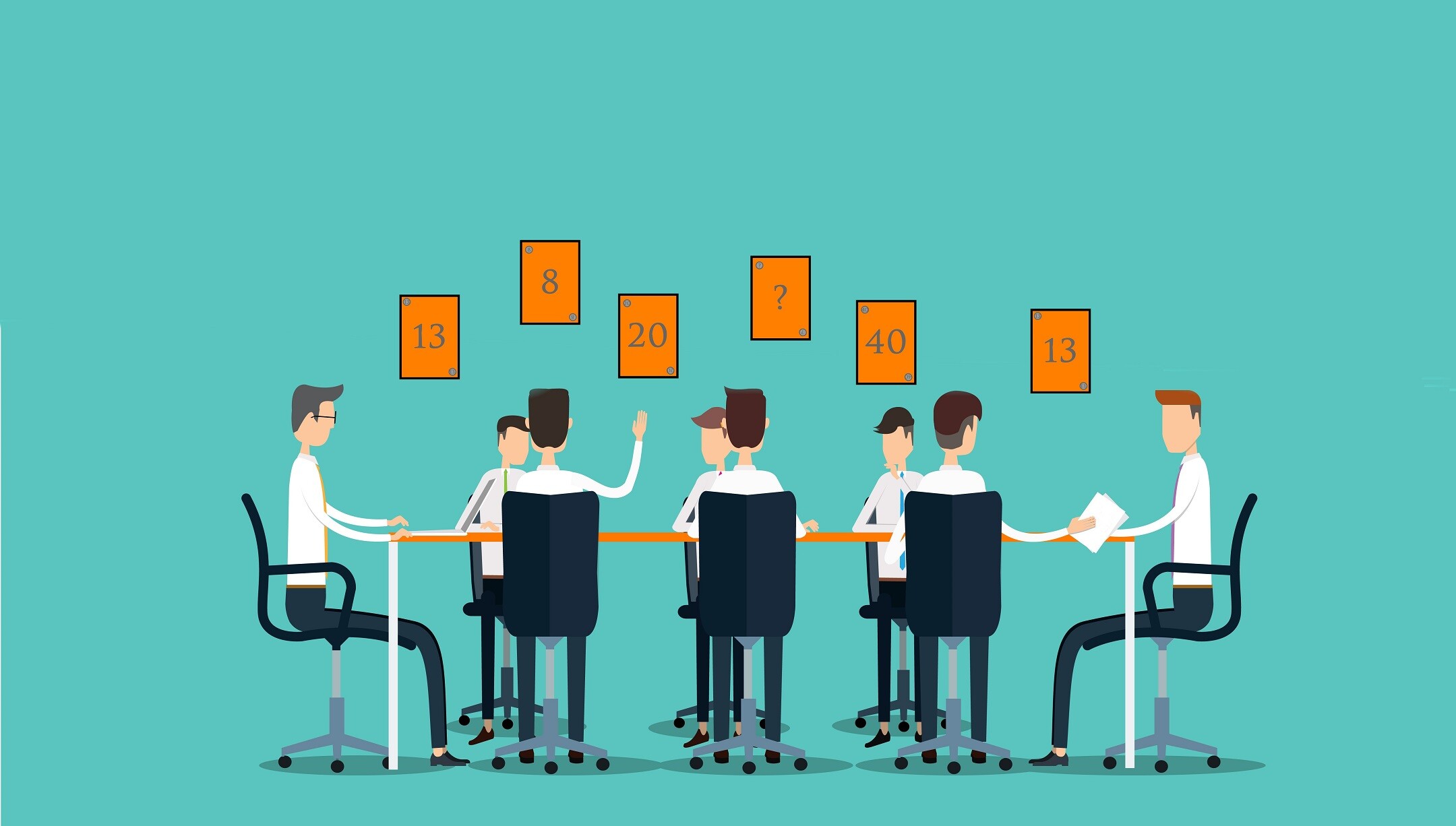 Planning poker online, Scrum poker
