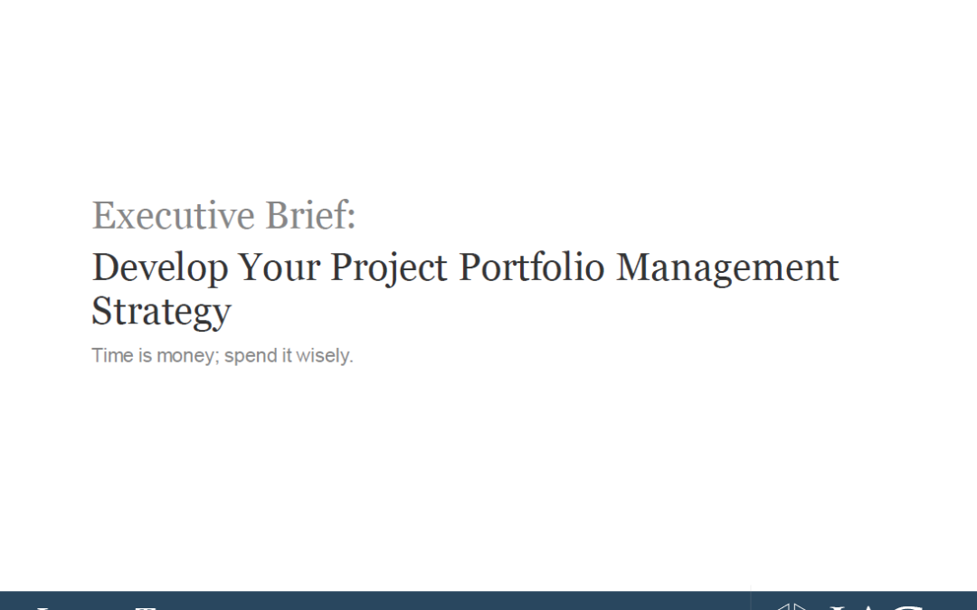 Slideshow: Develop Your Project Portfolio Management Strategy